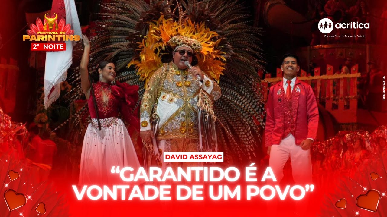 BOI GARANTIDO: DAVID ASSAYAG CANTA 