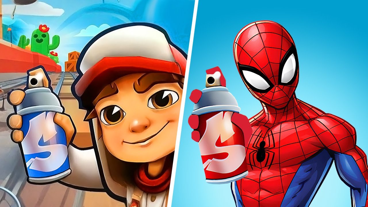 Subway Surfers VS Spider-man Subway Surf, Subway Surfers New Update Brawl Stars, Subway Surf Youtube