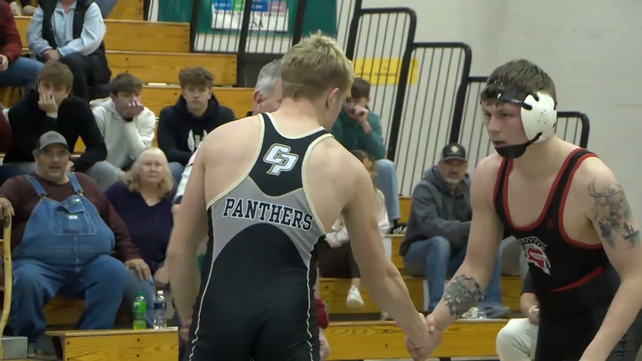 Wrestling quadrangular at Camp Point Central