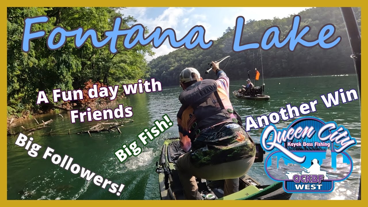 QCKBF West Event on Lake Fontana with friends and beautiful scenery