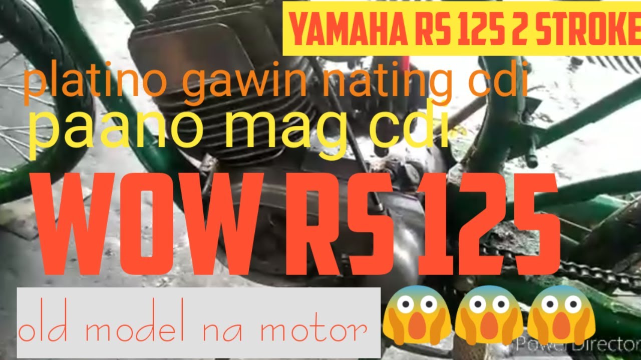 RS 125 YAMAHA PLATINO CONVERTION CDI