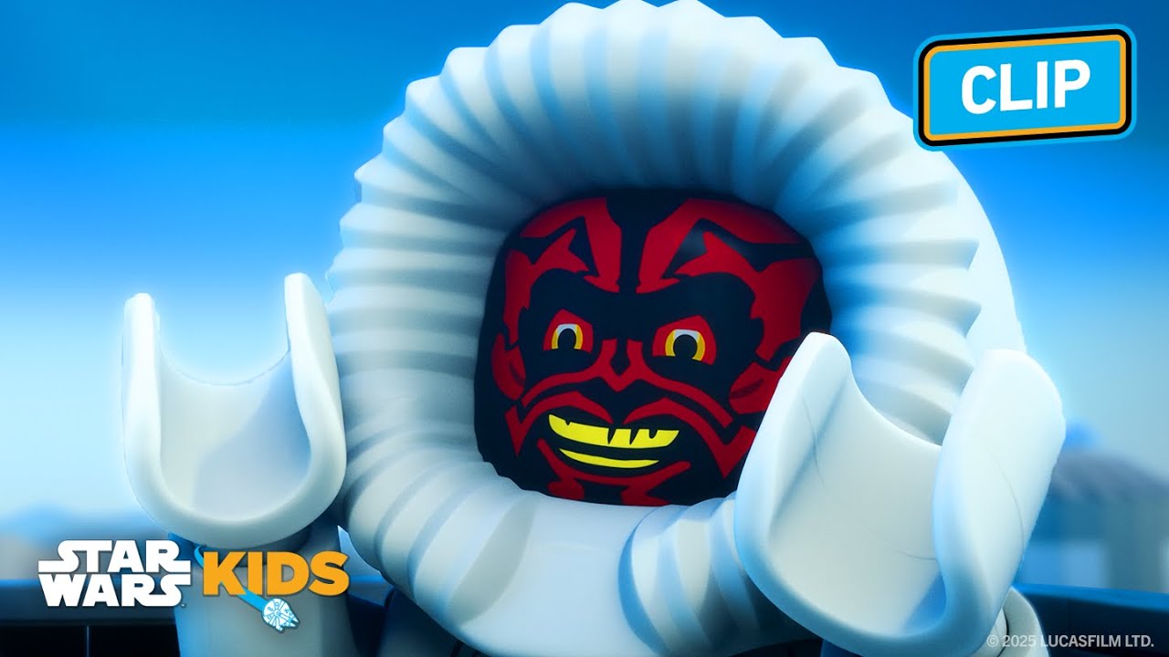Darth Maul ❤️ Snow Days | LEGO Star Wars: Rebuild the Galaxy: Pieces of the Past | @StarWarsKids