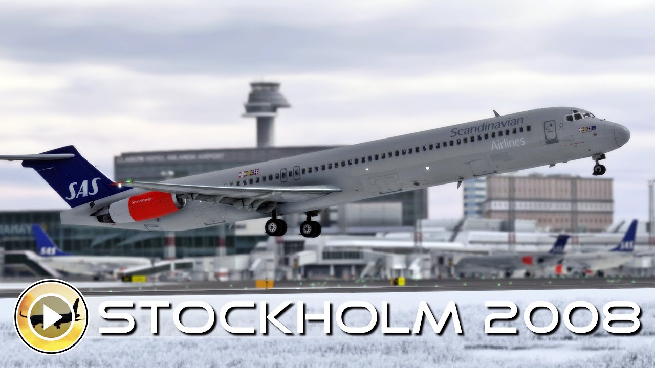 Stockholm Arlanda Airport [2008] | Flight Simulator Plane Spotting