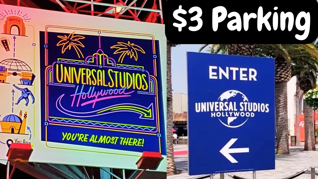 Самая близкая, простая и дешевая парковка в Universal Studios Hollywood (СЕКРЕТНЫЙ ЛАЙФХАК)