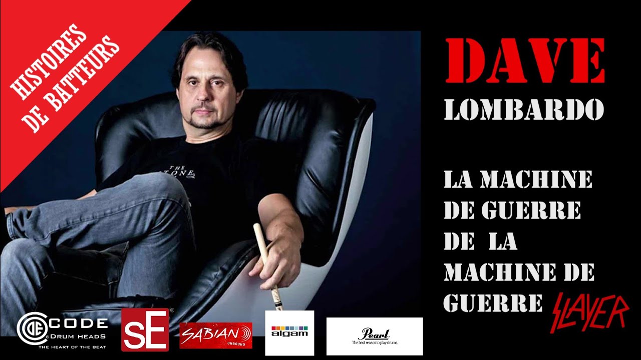 HISTOIRES DE BATTEURS - EP16 - DAVE LOMBARDO, après lui, le déluge.