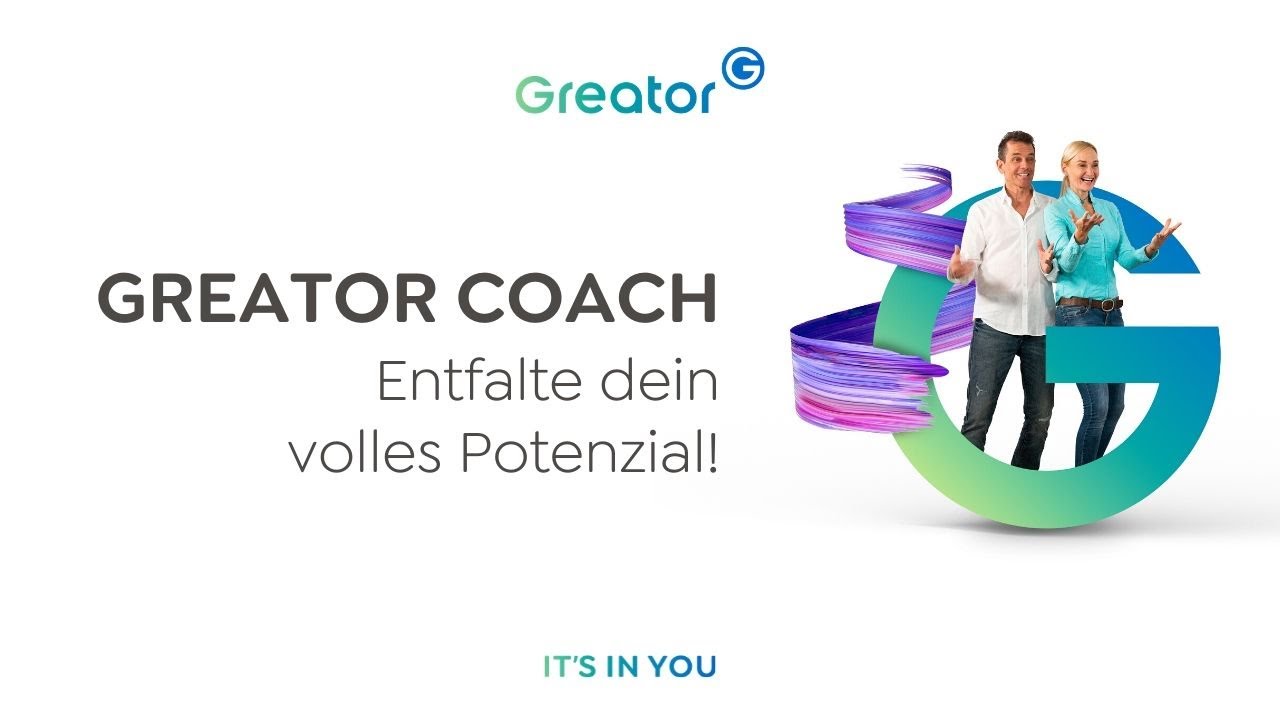 Starte jetzt deine Ausbildung zum Greator Coach!