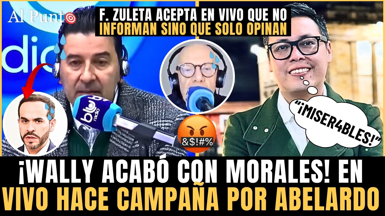 ¡Wally se le fue CON TODA a Néstor Morales! Ya NO OCULTA NADA ¡EN VIVO aceptó APOYO hacia Abelardo!