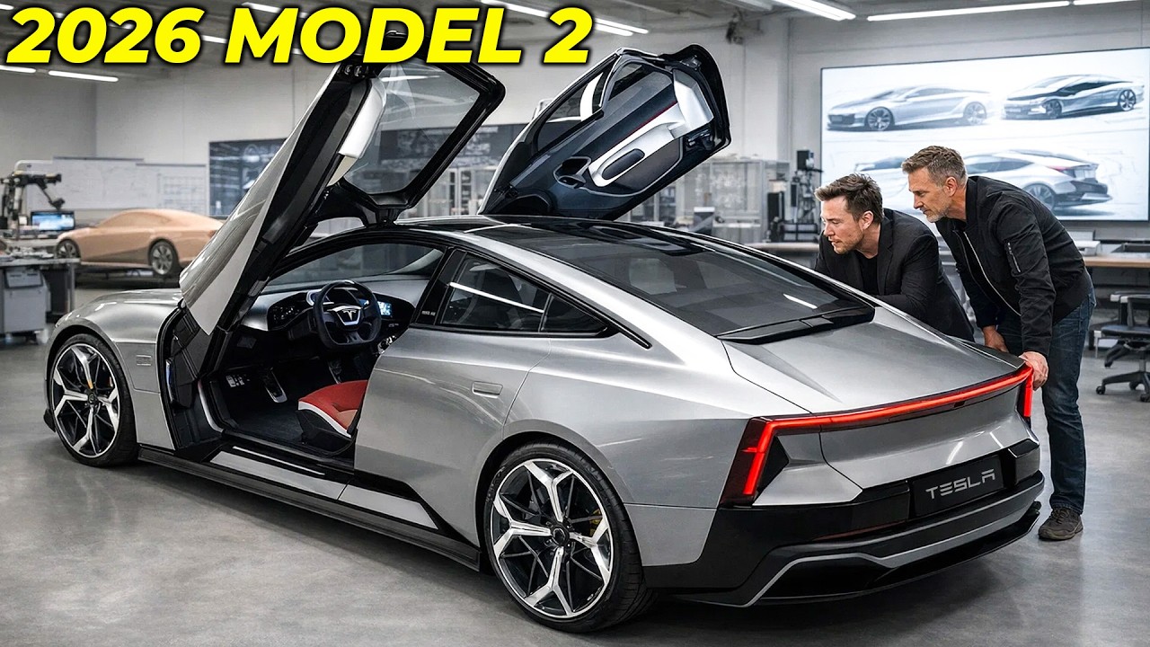 Interior & Exterior Changes in 2026 Tesla Model 2: How Elon Musk's Strategy Shapes the Design?