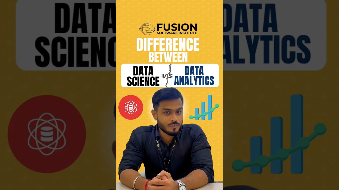 Data Science vs Data Analytics – What's the Difference? 