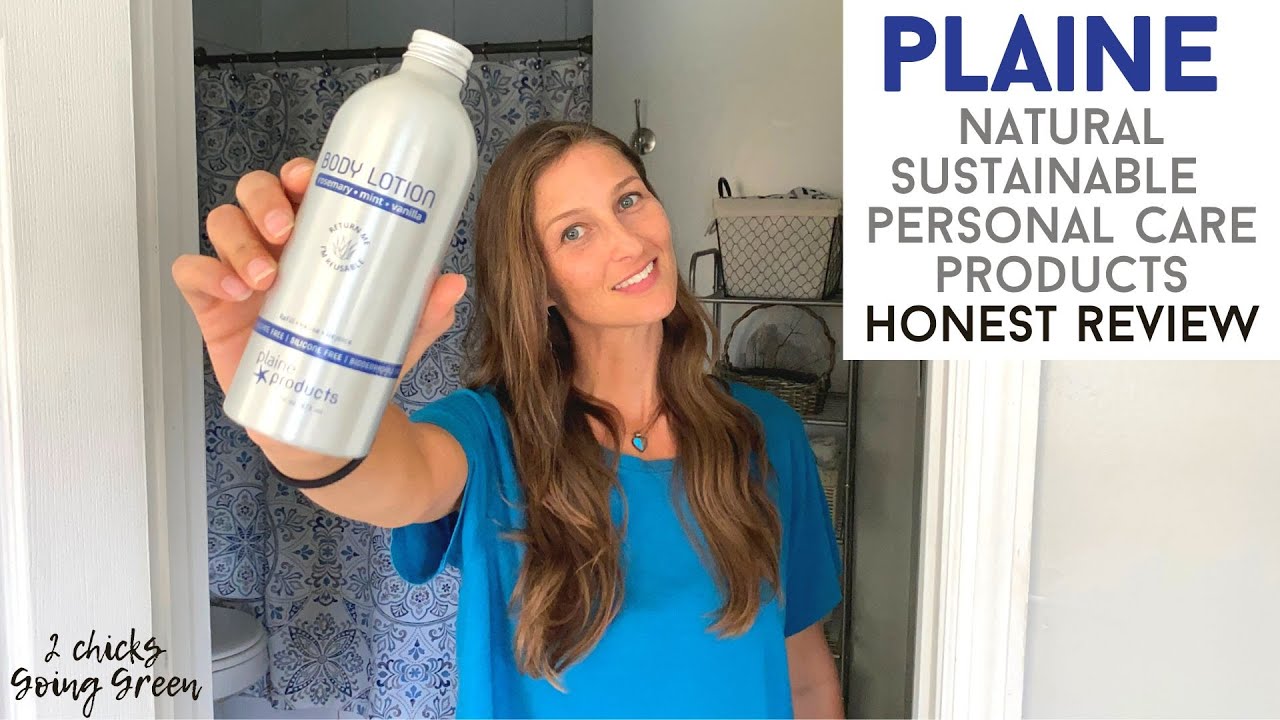 BEST zero waste bath & body: PLAINE PRODUCTS unsponsored review | Eco & healthy personal care!