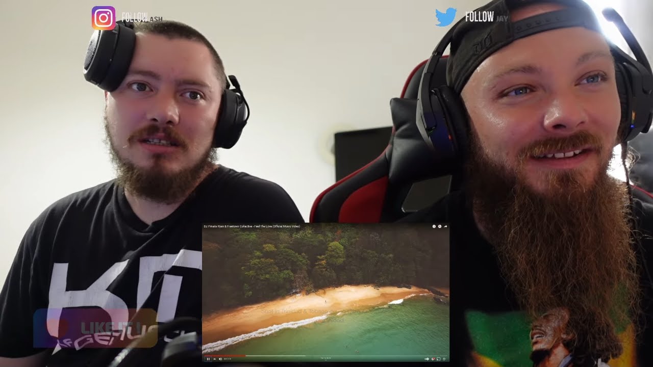 DJ Private Ryan & Freetown Collective - Feel The Love First Time Reaction We Are On This Soca Vibe 💖