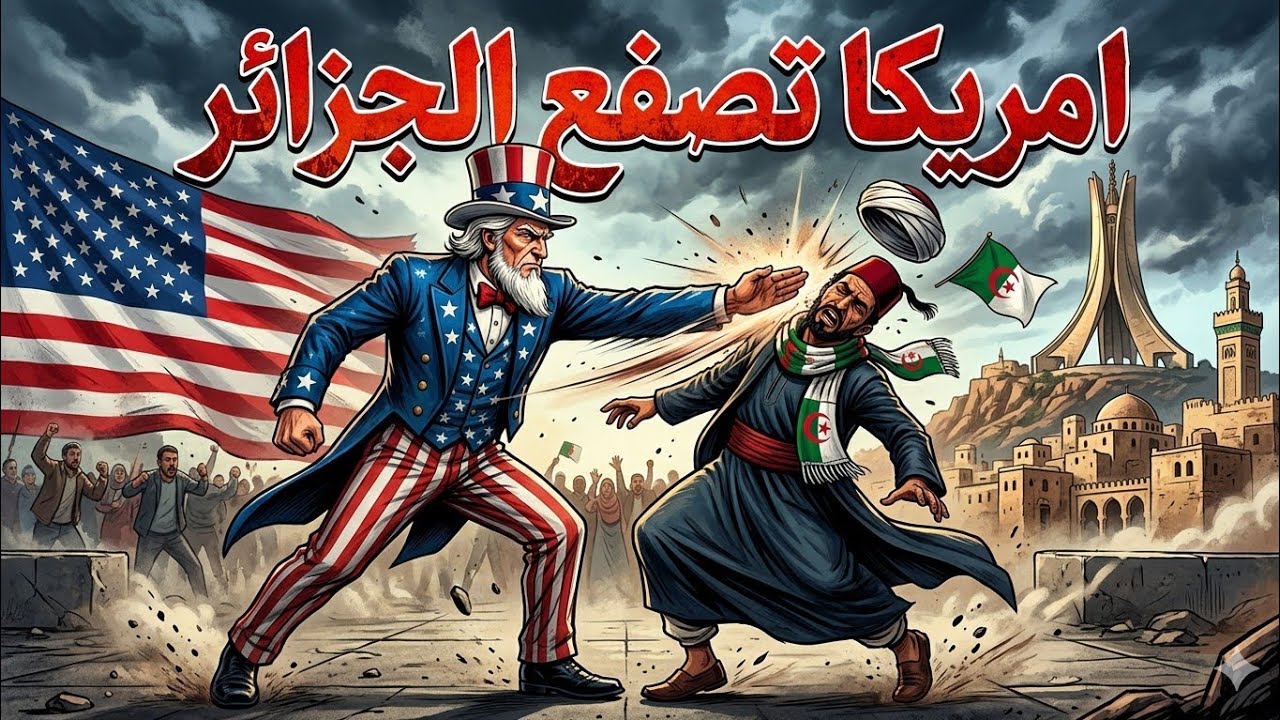امريكا تصفع الجزائر ثلاث مرات في يوم واحد