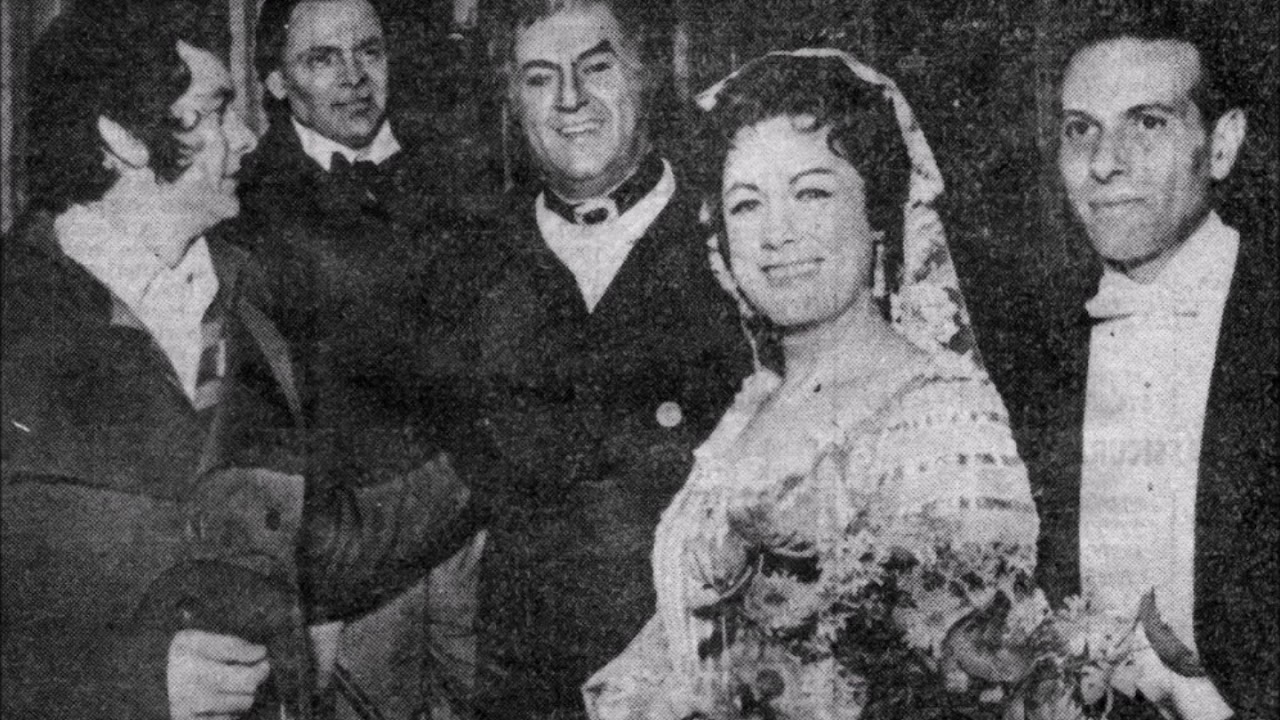 Puccini - Tosca - Or tutto è chiaro ... Te deum - Giuseppe Taddei, Renata Tebaldi (TMRJ, 1954)