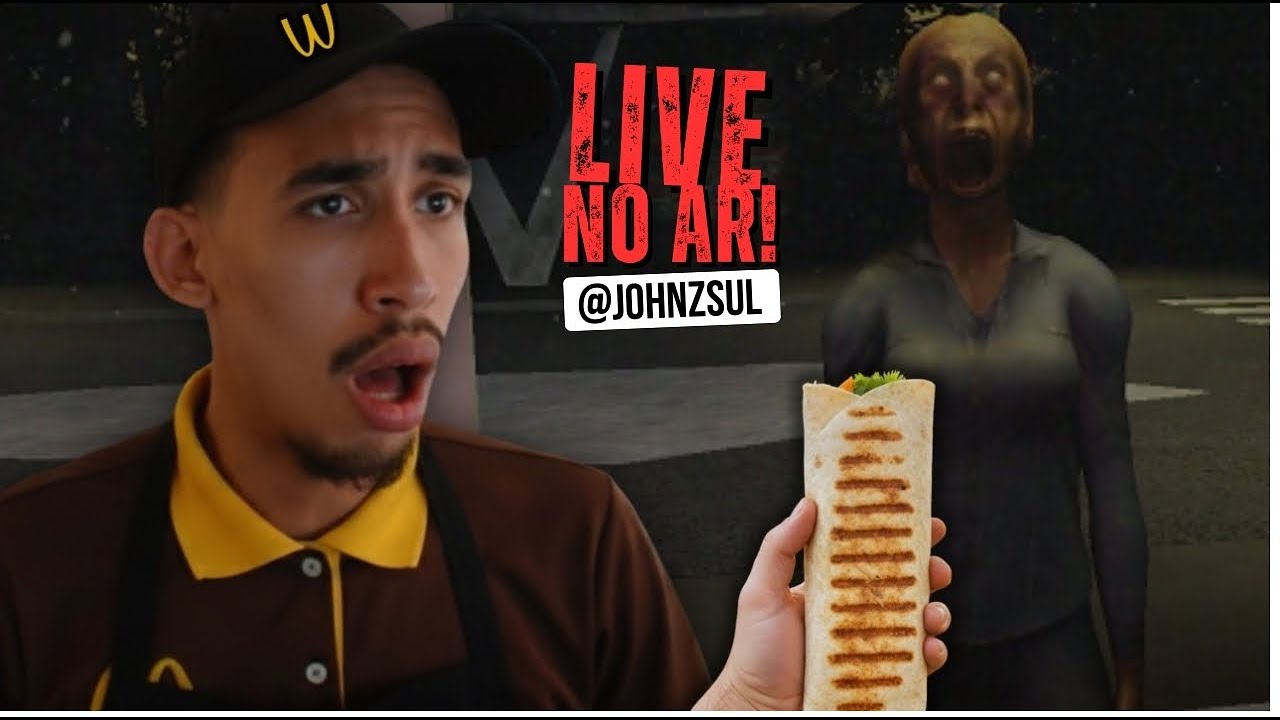 CONSEGUI um EMPREGO em um RESTAURANTE MAL ASSOMBRADO! - Shawarma Kiosk : The Anomaly [HORROR]