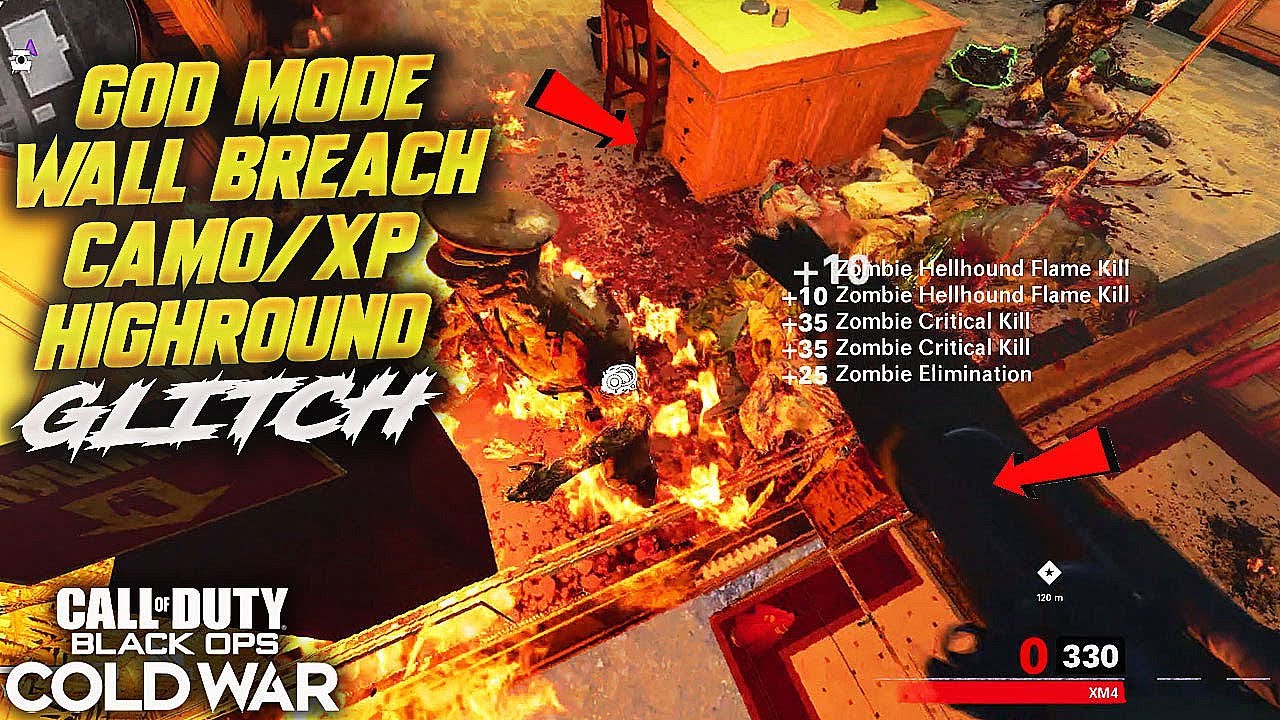 *NEW* COLD WAR ZOMBIES OUTBREAK GOD MODE WALL BREACH WALK IN GLITCH!AFTER PLATCH/HOTFIX 1.12!