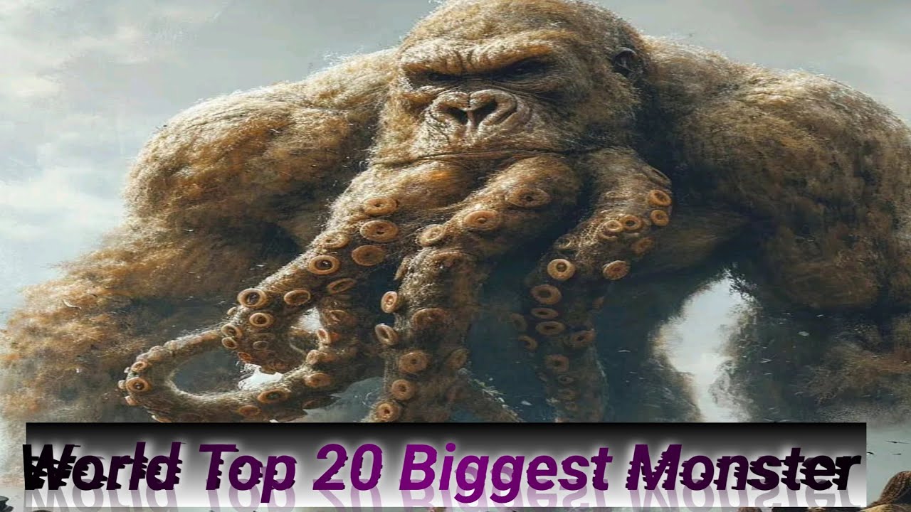 World Top 20 Biggest Monster|Duniya Ki Top 20 Sabse Bara Janwar|