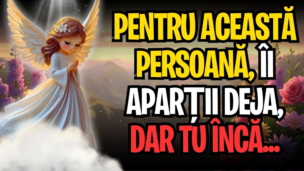 PENTRU ACEASTĂ PERSOANĂ, ÎI APARȚII DEJA, DAR TU ÎNCĂ...