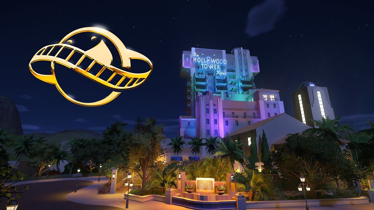 Tower of Terror | Holly Wood Studios | Planet Coaster