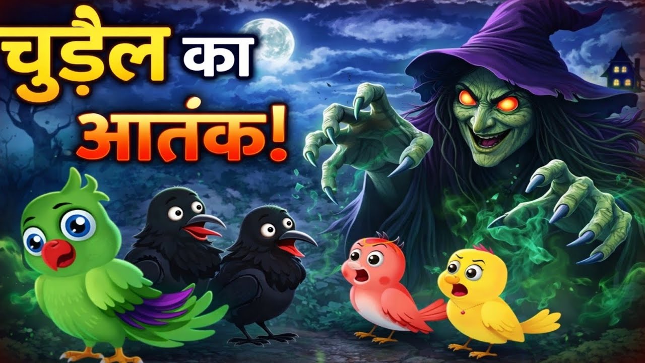 चुड़ैल का आतंक । Chidiya WalaCartoon। New Episodes Rano Chidiya Wala Cartoon 
