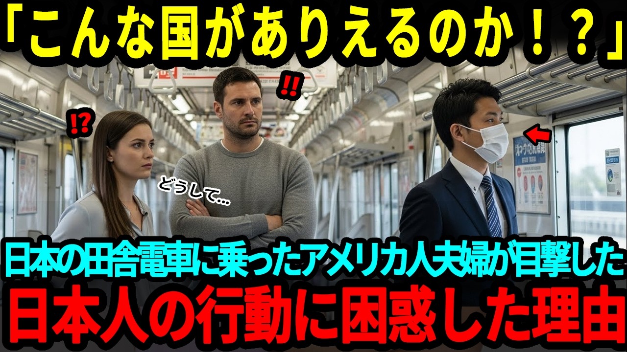 【海外の反応】「こんな国が本当にあるのか？」アメリカ人家族が体験した日本の田舎電車で起きた奇跡の出来事とは