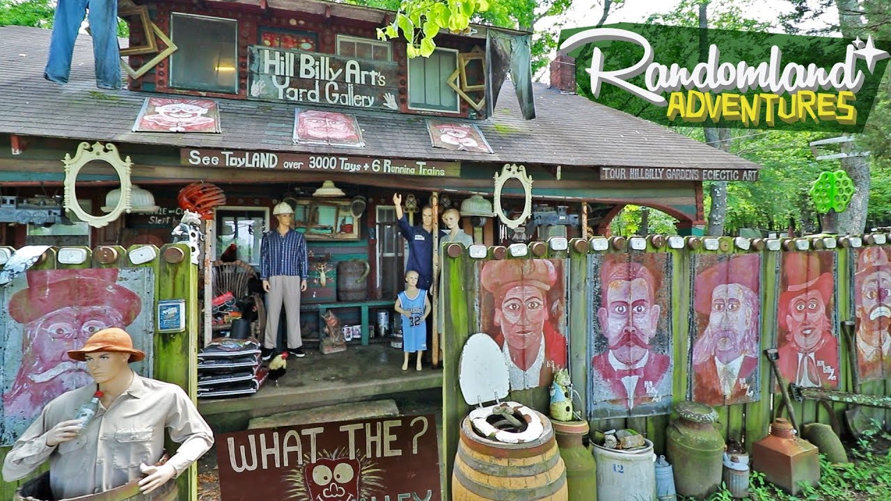 Kentucky's Hillbilly Gardens and TOYLAND! Folk Art Mecca and 3,000+ Toys!!