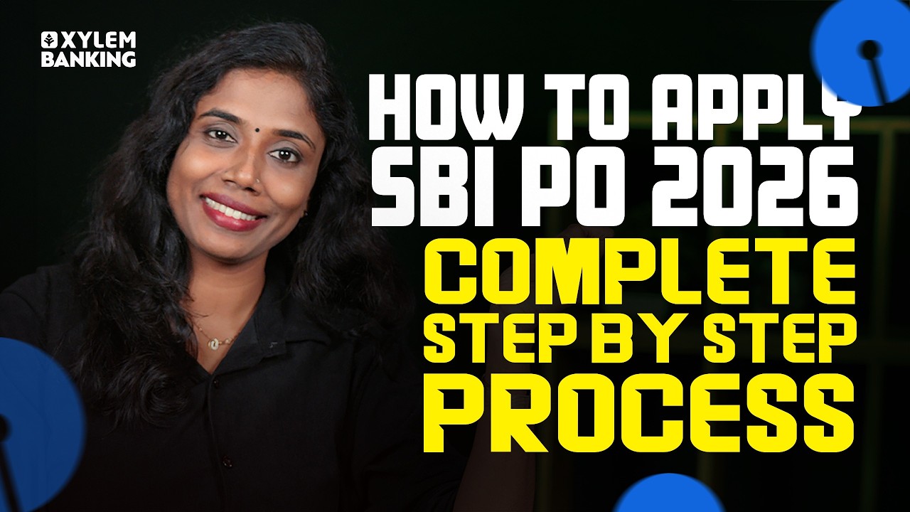 SBI PO 2026 Complete Application Process | Step-by-Step Guide 🔥