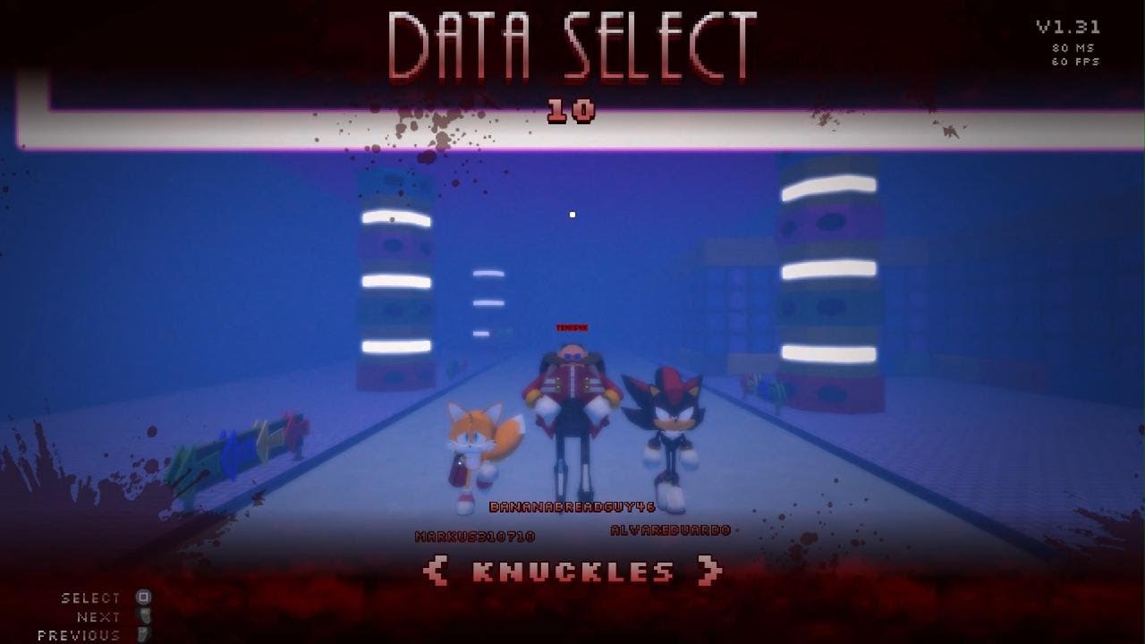 More Sonic.exe 1.3 Td gameplay