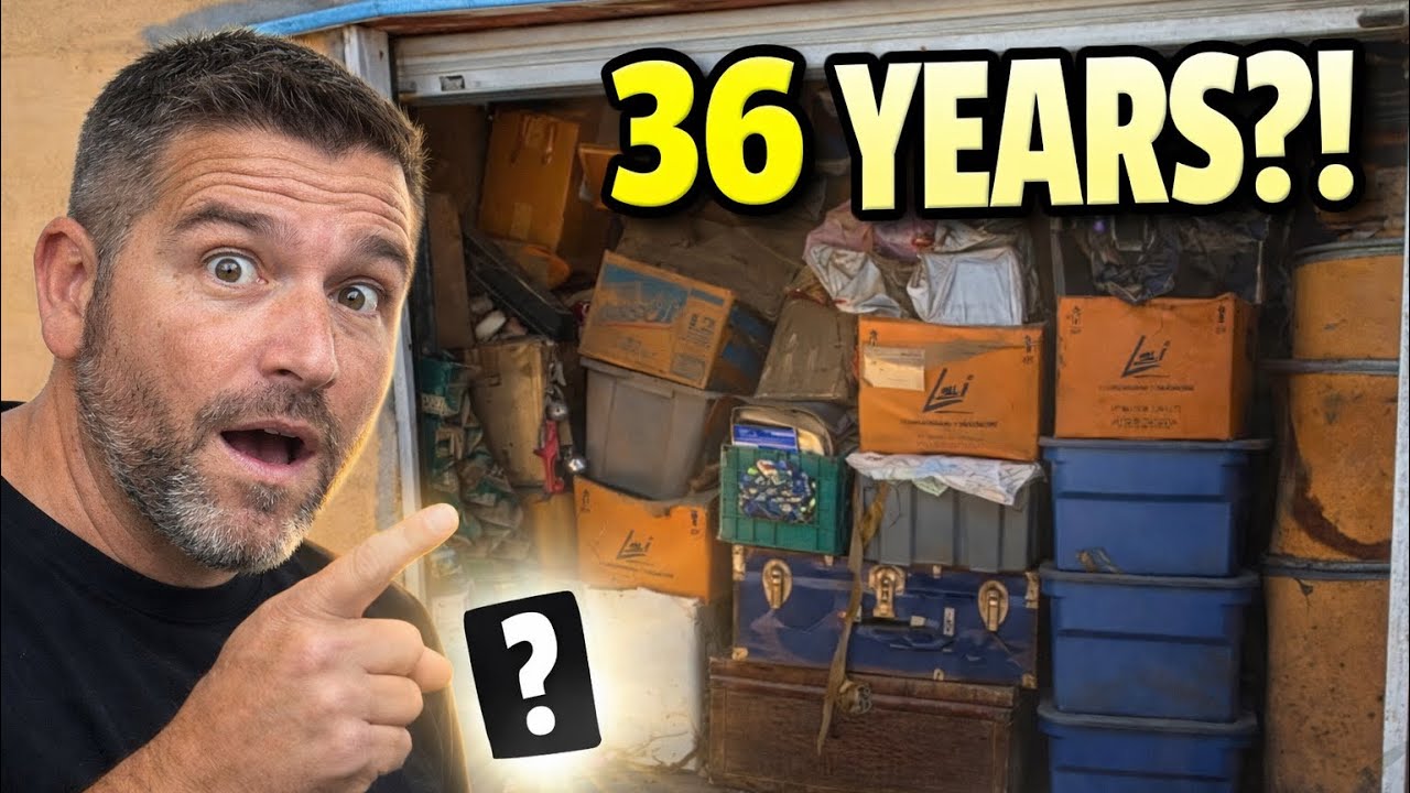 Stored for 36 years She DIED & family said sell it