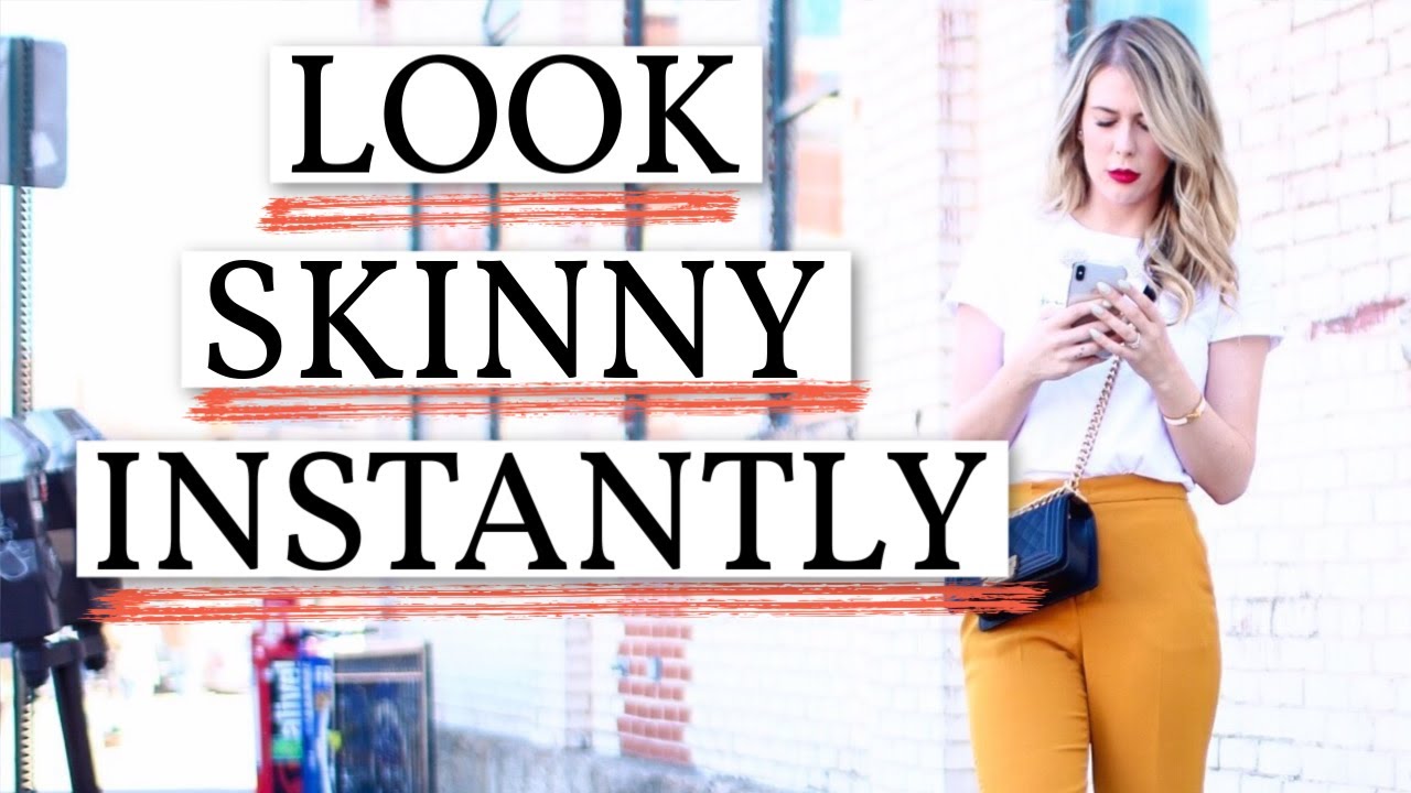 7 Ways to look SKINNY in CLOTHES | *FASHION HACKS*