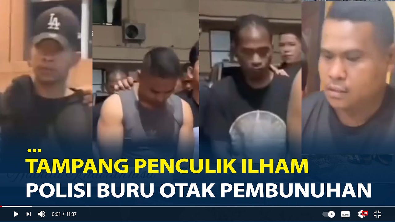 Tampang 4 Penculik Ilham Kepala Cabang Bank BRI, Polisi Buru Otak Pembunuhan