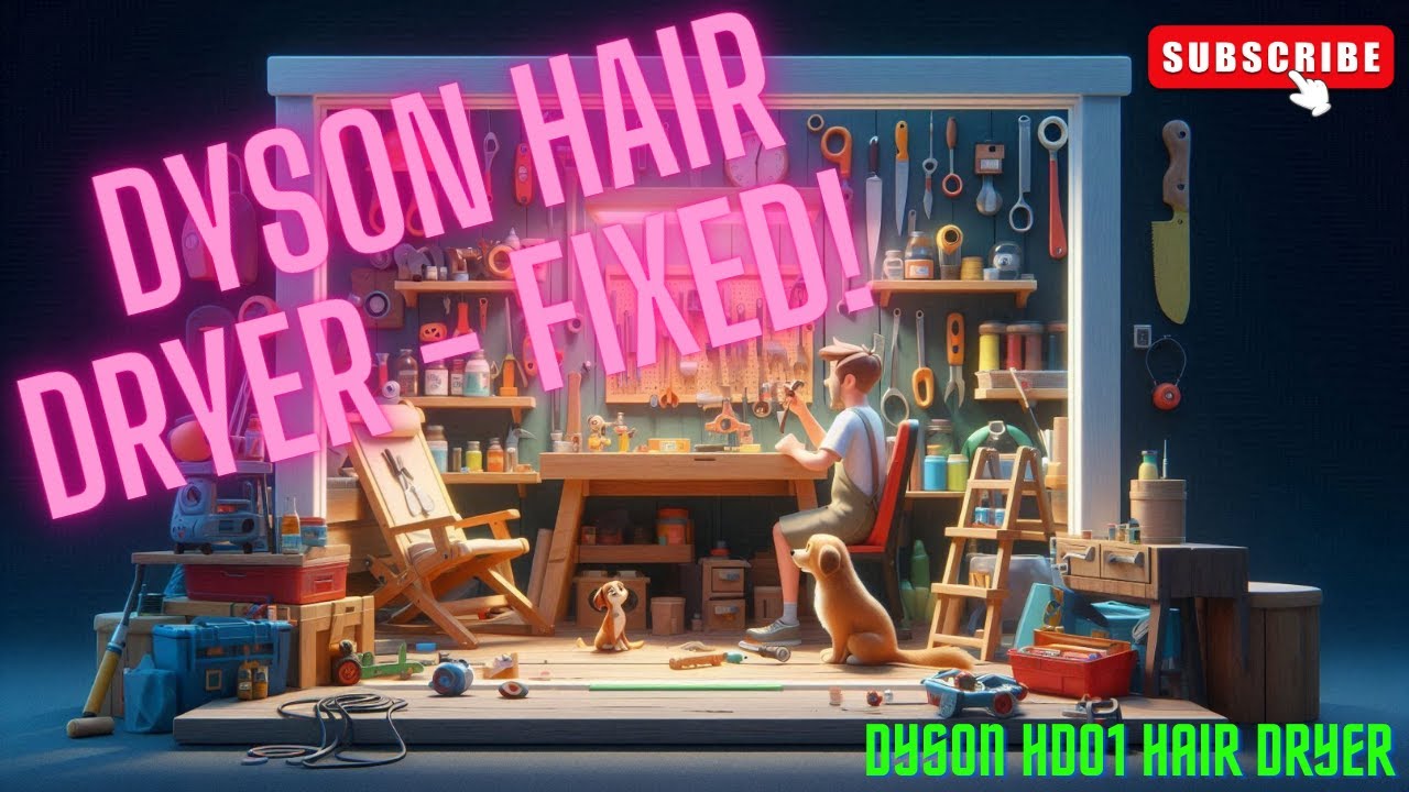 Dyson Hair Dryer Overheating - Easy fix!