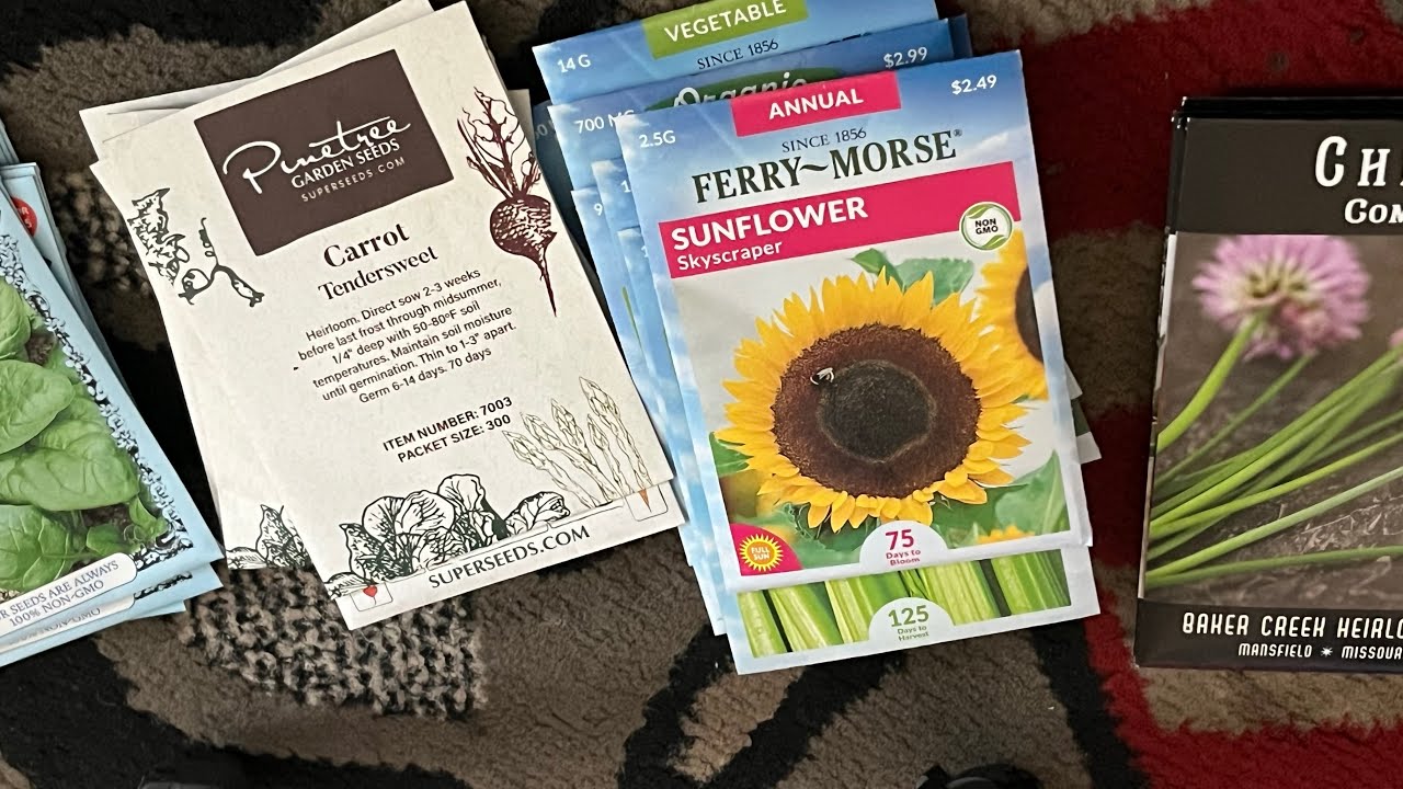 Garden 2026 Seed Haul | Baker Creek, Pinetree Seeds, Lowe’s, and Dollar Tree 
