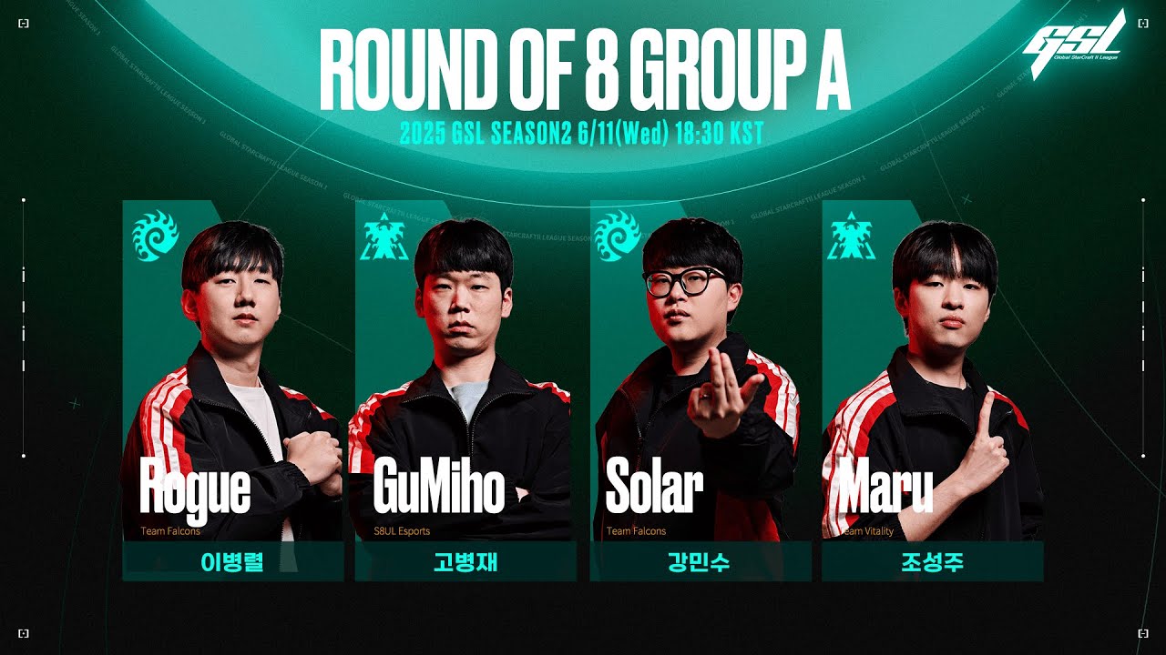 [ENG] 2025 GSL S2 Code S RO8 Group A 「Full VOD」