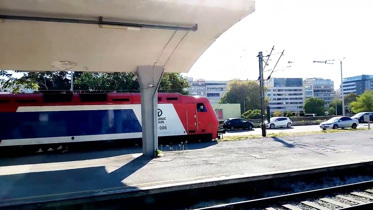 @HellenicTrainSA ADtranz DE 2000 220 220  Αναχώρηση Αμαξ/χίας IC 57 Θεσσαλονίκη Αθήνα 15.9.2025
