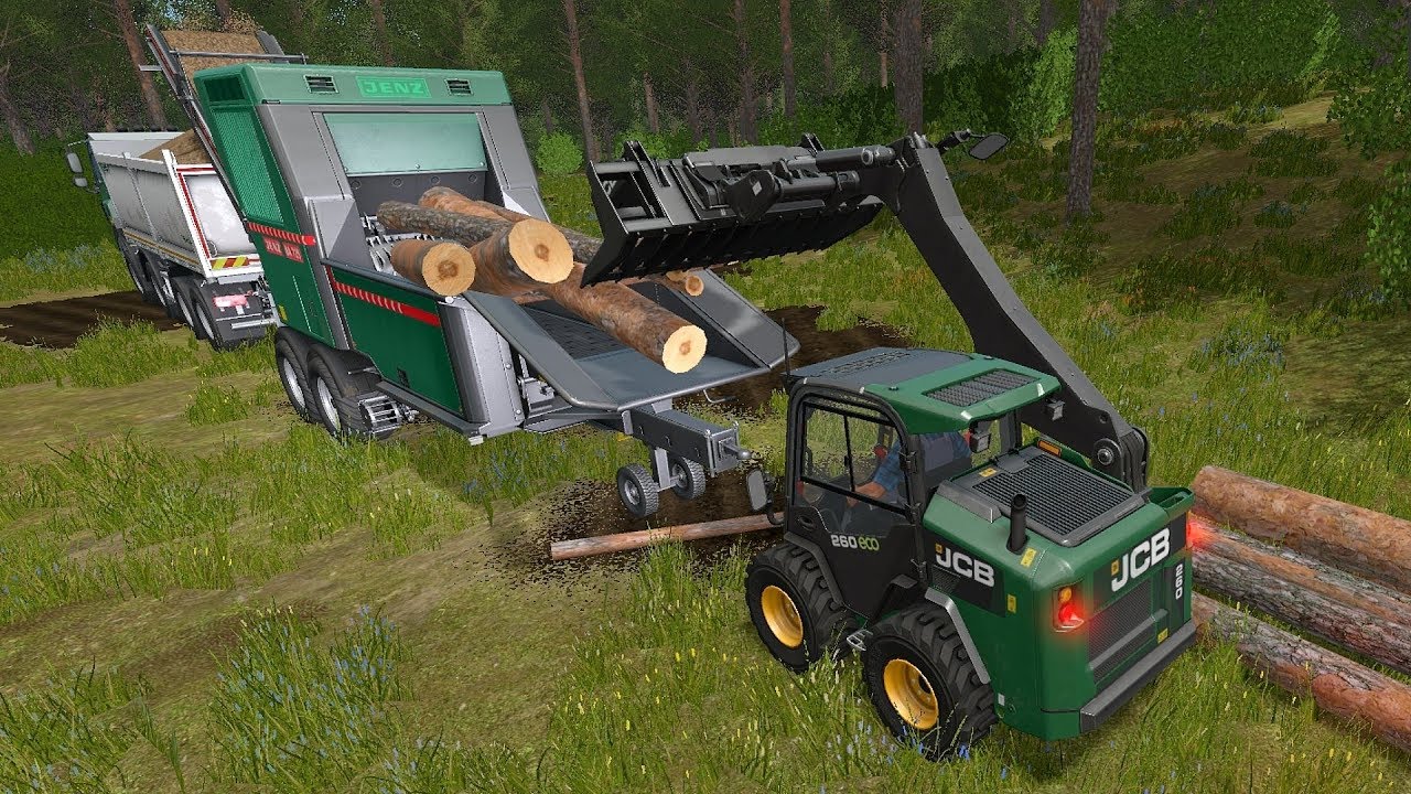 Farming Simulator 17 - Forestry and Farming on The Valley The Old Farm 026