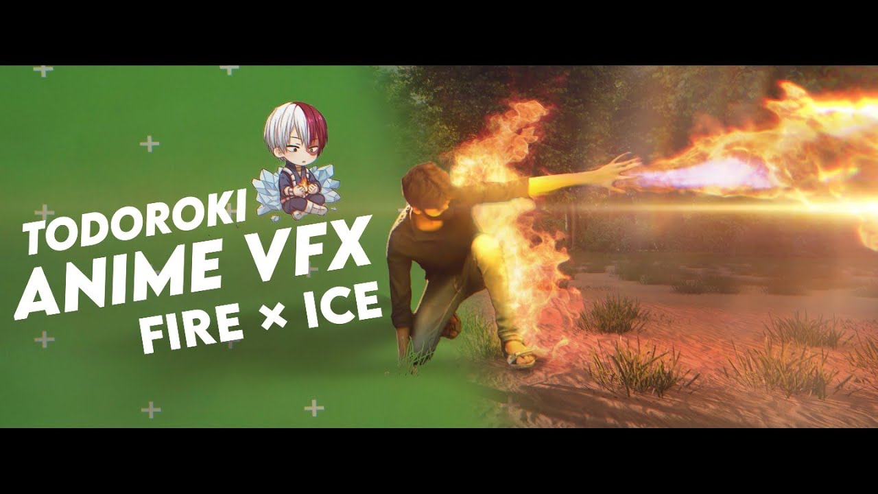 I Tried Making Todoroki VFX | My Hero Academia