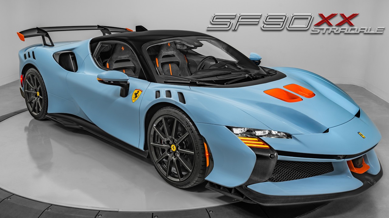 2025 Ferrari SF90 XX Stradale -Azzurro La Plata