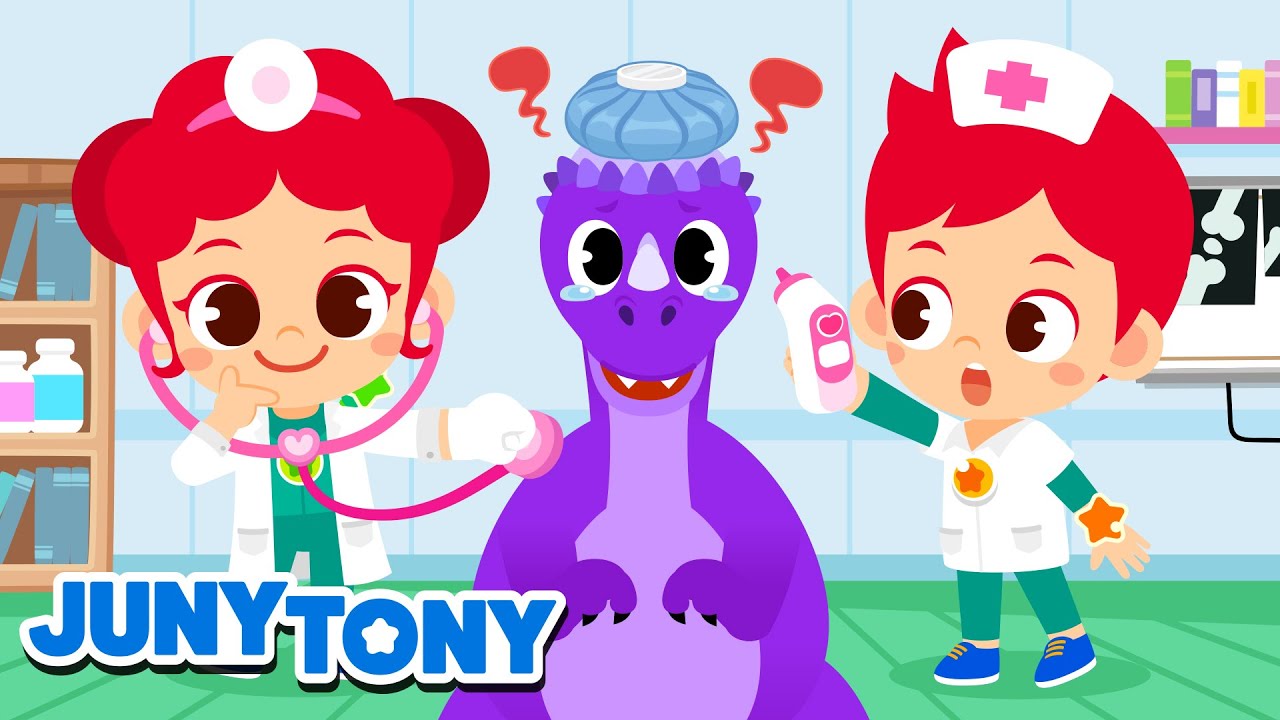 JunyTony Hospital 🏥🩺| Playing Hospital Compilation | Doctor Songs for Kids | JunyTony