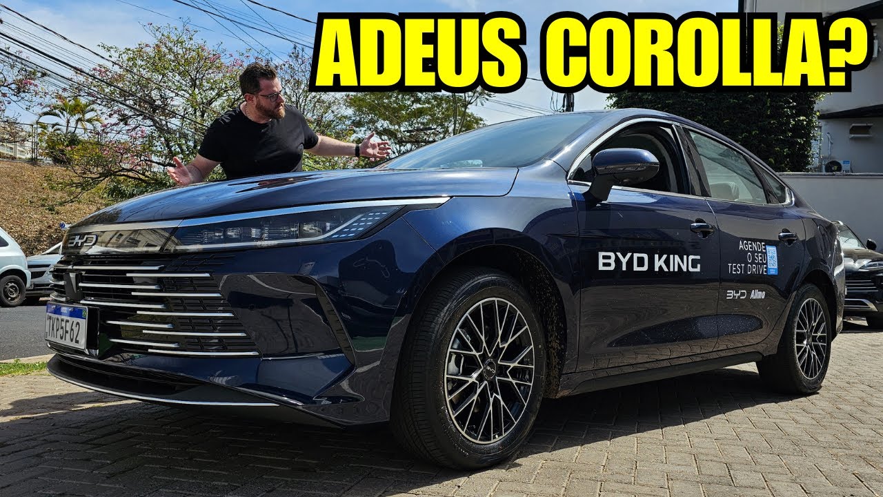 NOVO BYD KING GS 2026 - AGORA COM ADAS, ESTÁ MELHOR QUE O COROLLA? VEJA A VERDADE!