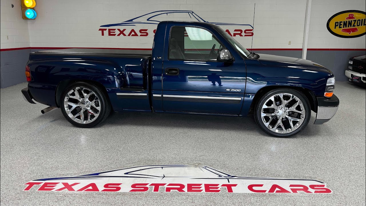 Chevrolet Silverado 2001 года, небольшой пробег, V8/автомат, Stepside, один владелец, IHC 4/6 Dro...