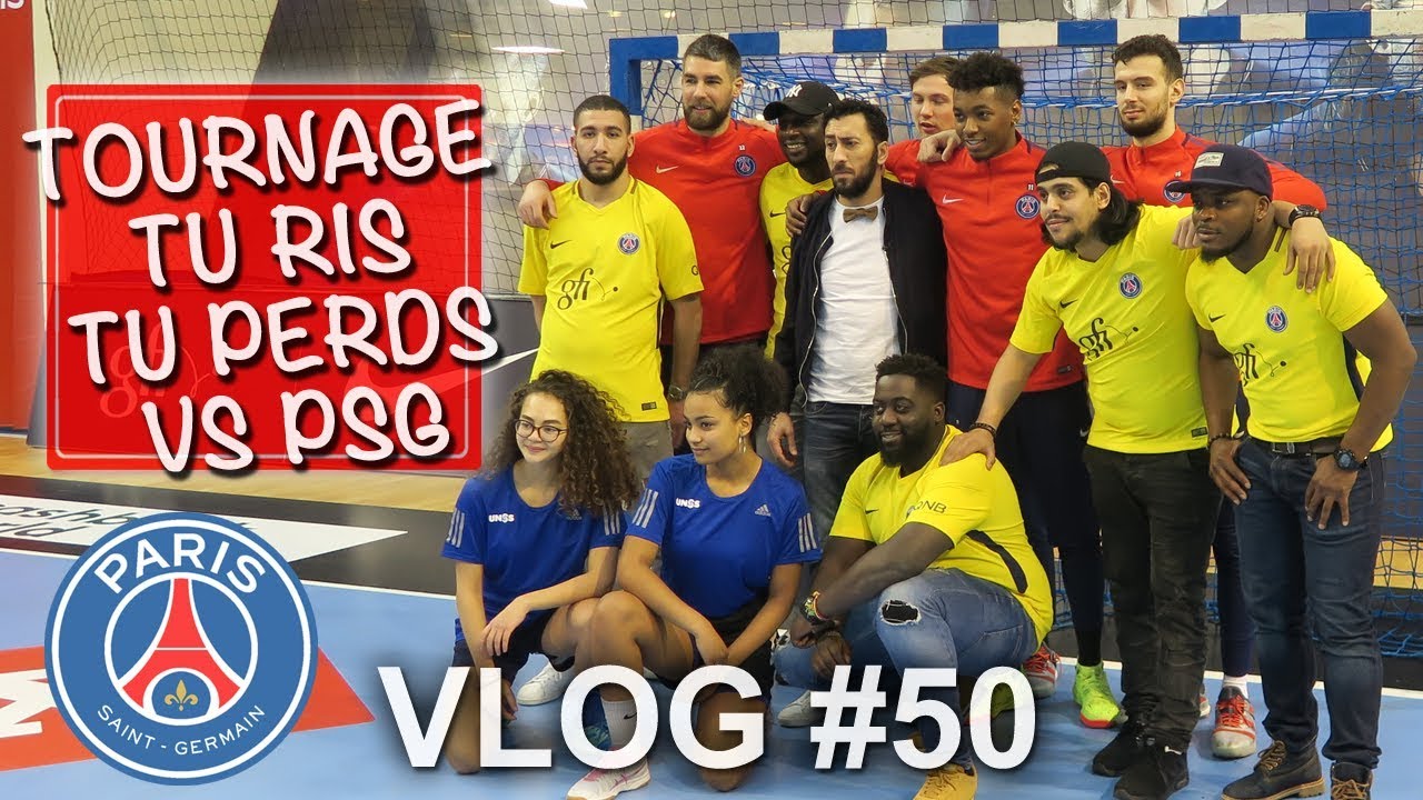 TU RIS TU PERDS VS PSG HANDBALL ROUND 10 | VLOG #50