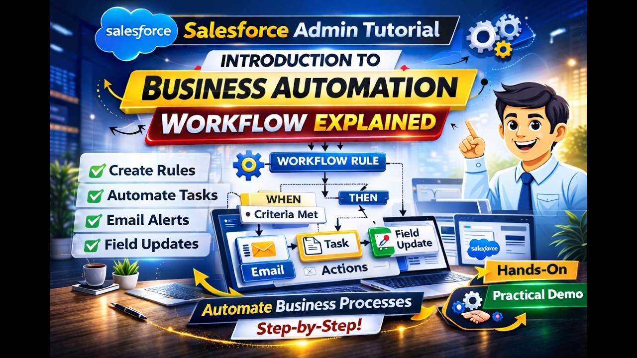 Salesforce Workflow Explained | Introduction to Business Automation
