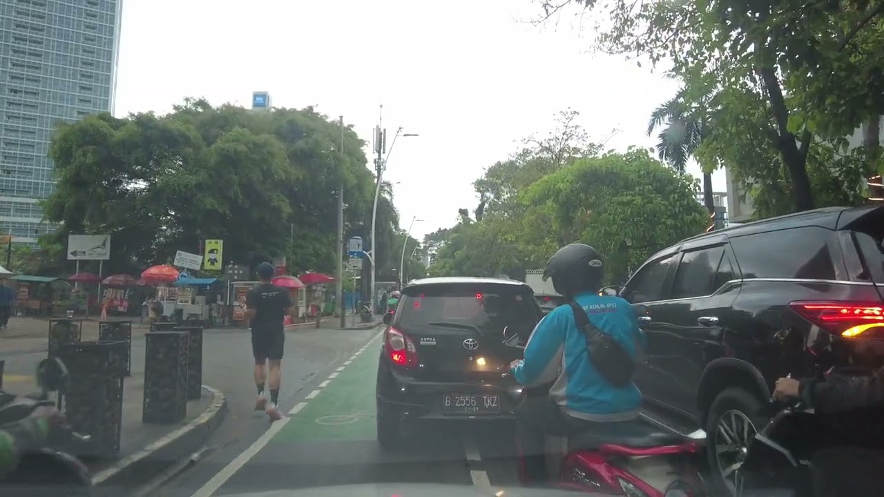 Central Jakarta Drive From RP Soeroso to Raden Saleh via Cikini Raya