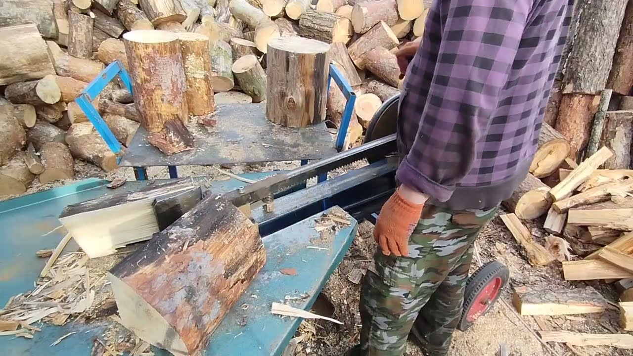 Дровокол рейковий 12 тонн удар