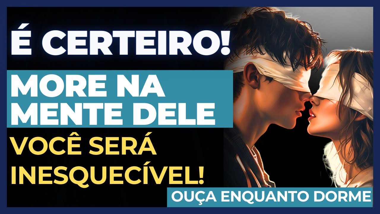 Ele Vai Sentir a SUA ENERGIA e Não Vai Conseguir Te Esquecer! Tela Preta -  Oração de Restauração