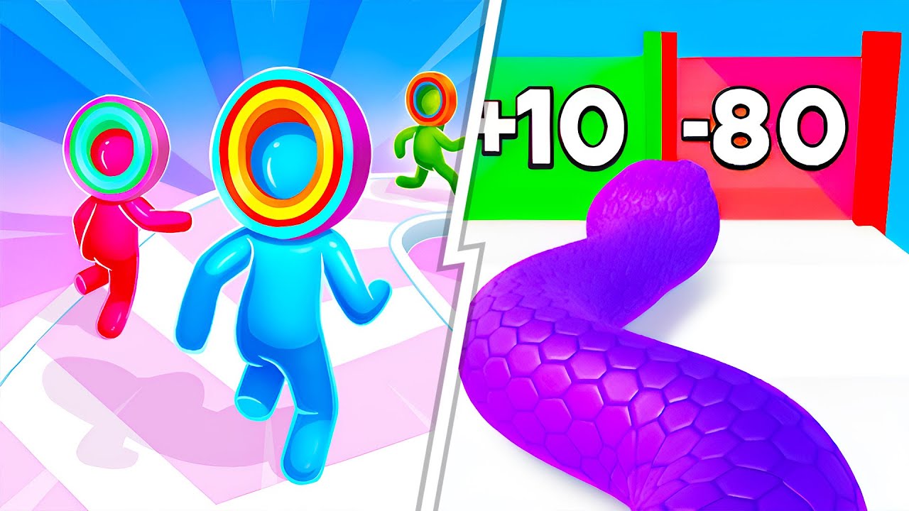 Layer Man 3D VS Snake Run Race 🔥 Max Level SpeedRun Gameplay (Android,iOS) NEW UPDATE Ep 775