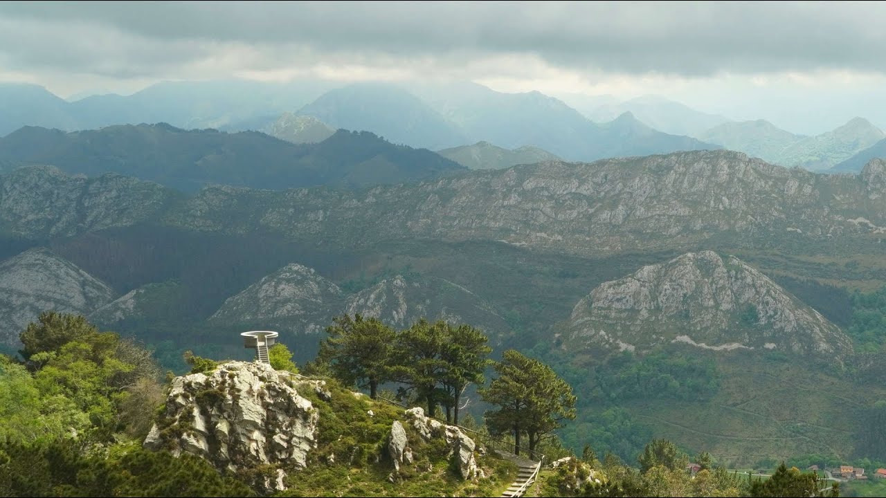 (4K) Circular por Piedra Redonda (techo de Caravia), Asturias  | Techos de Asturias #senderismo