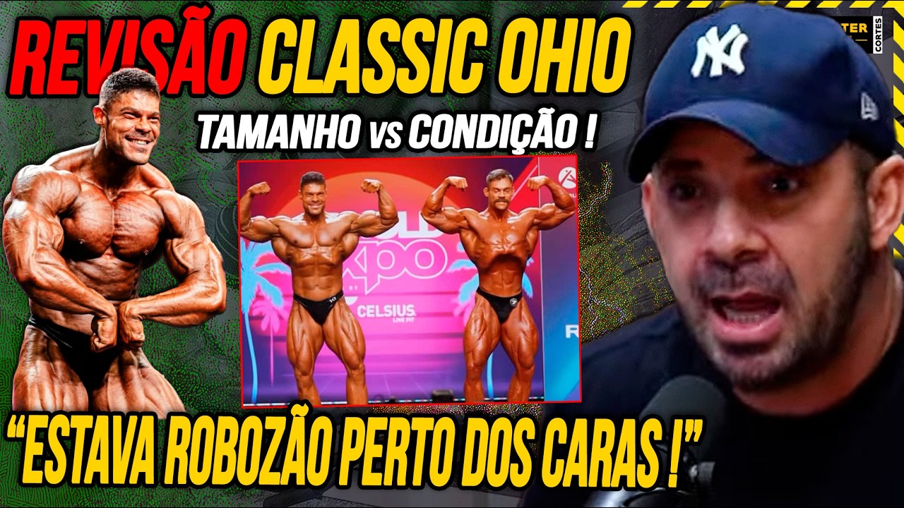 ABSURDO! A REAL SOBRE MENEGATE VS WESLEY VISSERS! ANÁLISE SINCERA DA CLASSIC OHIO ! | CHAIN & ITINHO