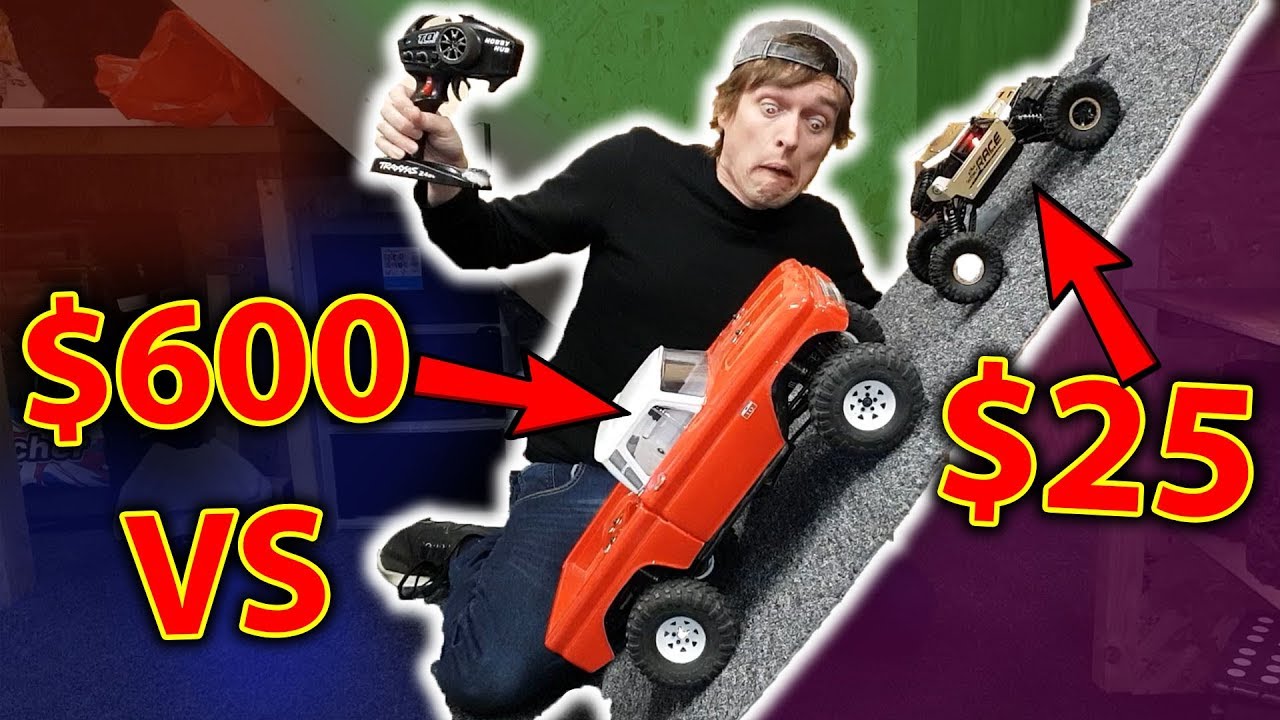 World Cheapest RC Crawler VS World's most expensive Flytec 9118 vs.......
