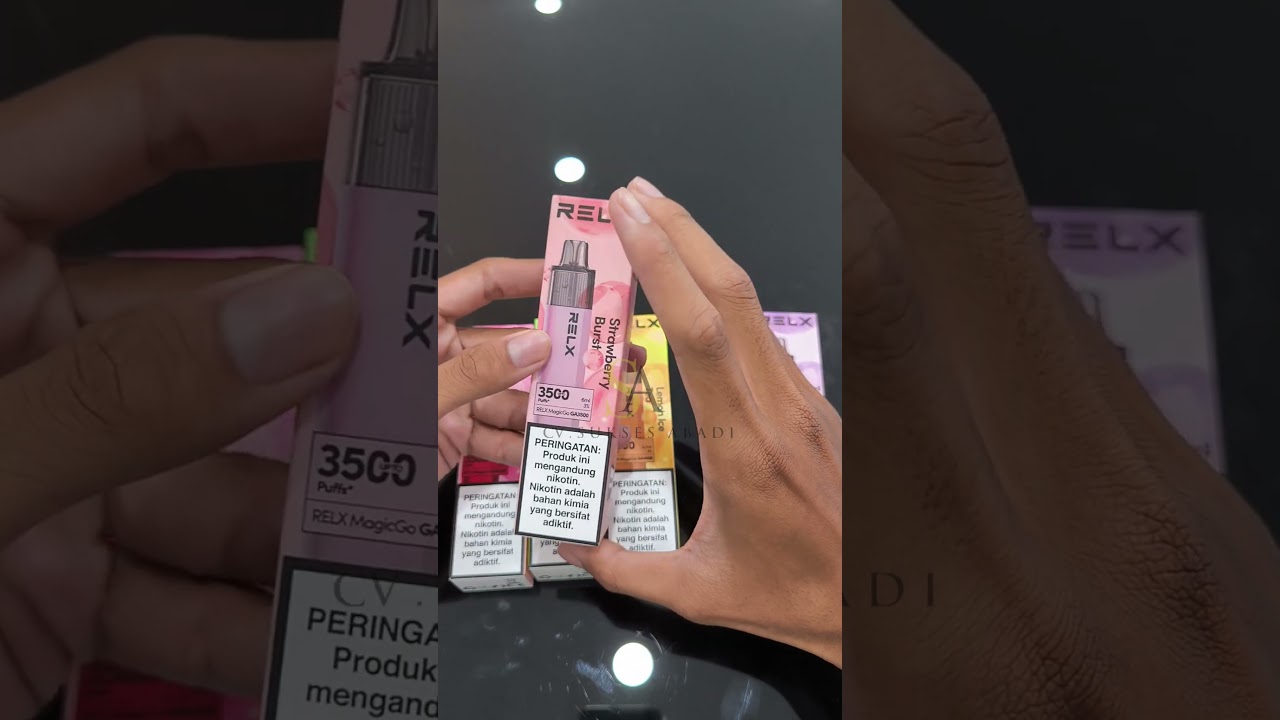 Disposable baru dari RELX dengan kapasitas hisapan Terbanyak | | RELX MAGIC GO 3500X Puffs MAGICGO